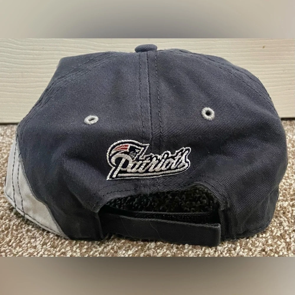 New England Patriots Hat '47 Brand Navy Embroidered Adjustable Strap Cap